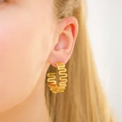 waterproof halfcreool in verguld staal - OCEANA