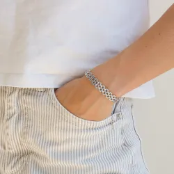 waterproof armband in staal - OCEANA