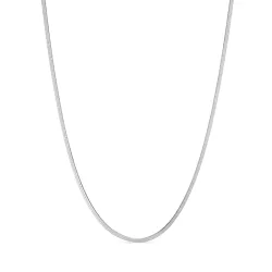 waterproof ketting in staal 39 + 8 cm x 2 mm  - OCEANA