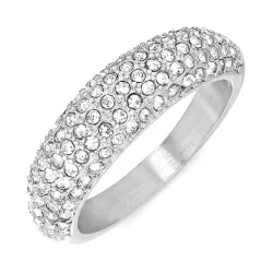 waterproof zirkoon ring in staal - OCEANA
