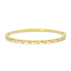 waterproof hart armband in verguld staal  x 4,25 mm  - OCEANA