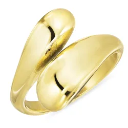 waterproof ring in verguld staal - OCEANA