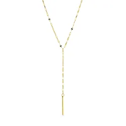 waterproof Y-ketting in verguld staal - OCEANA