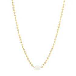 waterproof ketting in verguld staal - OCEANA