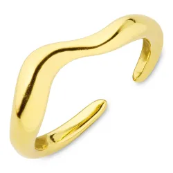 waterproof ring in verguld staal - OCEANA