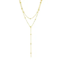 waterproof ketting in verguld staal - OCEANA