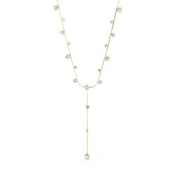 waterproof Y-ketting in verguld staal - OCEANA