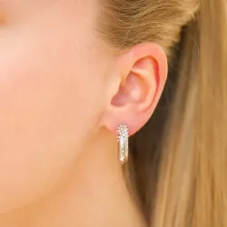 waterproof zirkoon halfcreool in staal - OCEANA