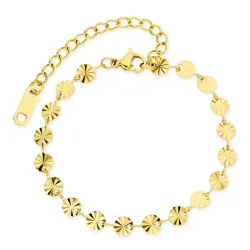 waterproof armband in verguld staal - OCEANA