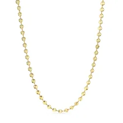 waterproof ketting in verguld staal - OCEANA