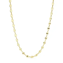 waterproof ketting in verguld staal - OCEANA