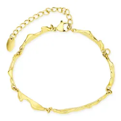 waterproof armband in verguld staal - OCEANA