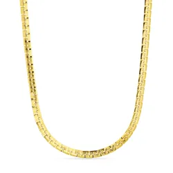 waterproof ketting in verguld staal - OCEANA