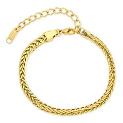 waterproof armband in verguld staal - OCEANA