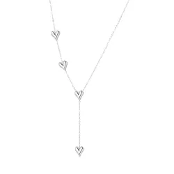 waterproof hart ketting in staal - OCEANA