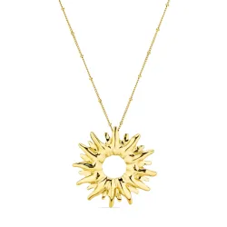 waterproof zon ketting in verguld staal - OCEANA