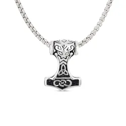 waterproof de hamer van thor ketting in staal - OCEANA