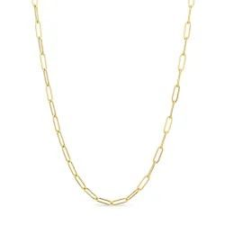 waterproof ketting in verguld staal 45 cm x 4,0 mm  - OCEANA