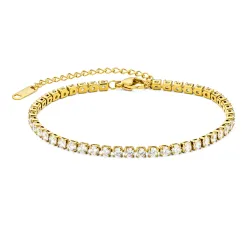 waterproof armband in verguld staal - OCEANA