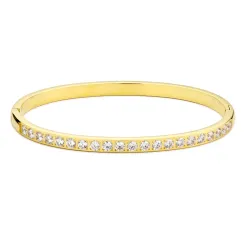 waterproof zirkoon armband in verguld staal - OCEANA