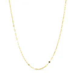 waterproof ketting in verguld staal 40+5 cm x 2 mm  - OCEANA