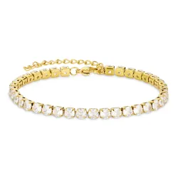 waterproof zirkoon armband in verguld staal - OCEANA