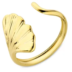 waterproof verstelbaar ring in verguld staal - OCEANA