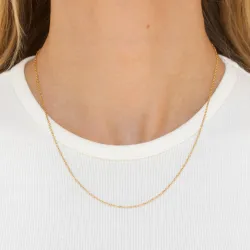 waterproof ronde ankerketting in verguld staal  x 1,5 mm  - OCEANA