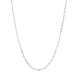 waterproof singapore ketting in staal  x 2,5 mm  - OCEANA