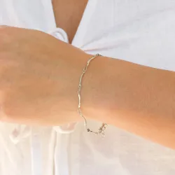 waterproof armband in staal  x 1,0 mm  - OCEANA