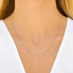 waterproof slangenketting in staal  x 1,0 mm  - OCEANA