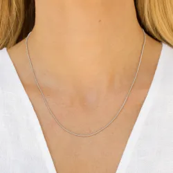 waterproof slangenketting in staal  x 1,2 mm  - OCEANA