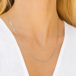 waterproof slangenketting in staal  x 1,5 mm  - OCEANA