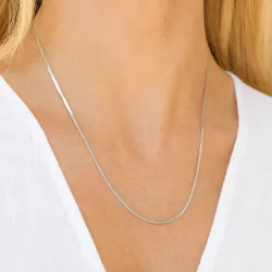 waterproof slangenketting in staal  x 2,0 mm  - OCEANA