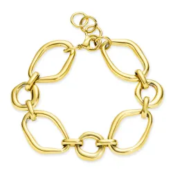 waterproof armband in verguld staal - OCEANA