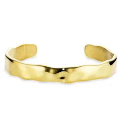 waterproof armband in verguld staal  x 10 mm  - OCEANA