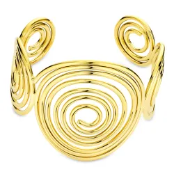 waterproof armband in verguld staal  x 54,85 mm  - OCEANA