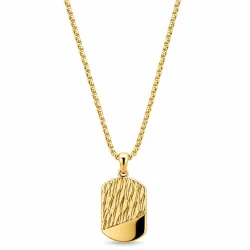 waterproof ketting in verguld staal