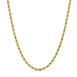 waterproof ketting in verguld staal  x 3,65 mm 