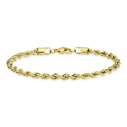 waterproof armband in verguld staal  x 3,50 mm 