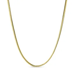 waterproof ketting in verguld staal  x 3 mm 