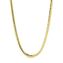 waterproof ketting in verguld staal  x 6,5 mm 