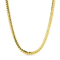 waterproof ketting in verguld staal  x 6,5 mm 