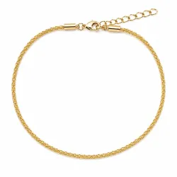 waterproof armband in verguld staal  x 2,4 mm  - OCEANA