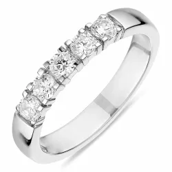 zirkoon ring in zilver