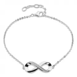 infinity armband in zilver