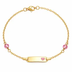 Little Ones kinder armband in verguld sterlingzilver - Little Ones