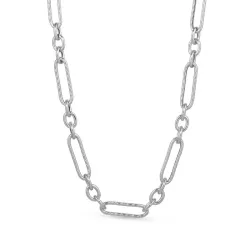 figaro ketting in zilver 45 cm x 7,1 mm