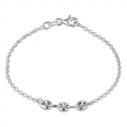armband in zilver 17, 18cm x 4,8 mm