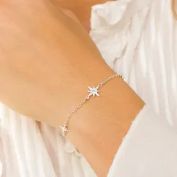 ster armband in zilver